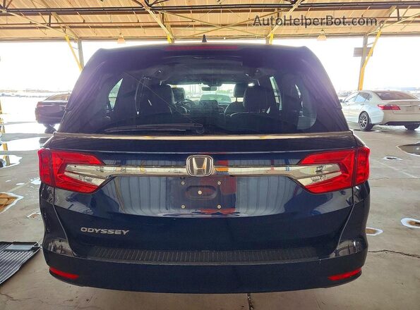5FNRL6H7XKB003592 2019 HONDA ODYSSEY Blue 
