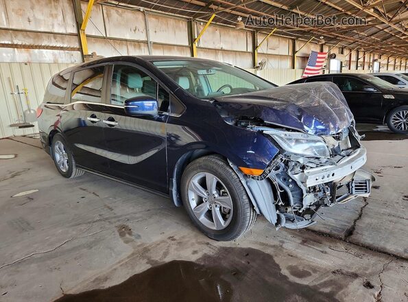 5FNRL6H7XKB003592 2019 HONDA ODYSSEY Blue 