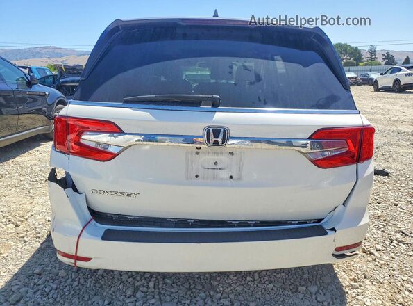 5FNRL6H7XKB016651 2019 HONDA ODYSSEY White უკანა ხედი