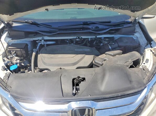 5FNRL6H7XKB016651 2019 HONDA ODYSSEY White ძრავის განყოფილების ხედი