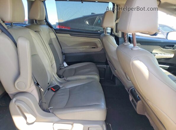 5FNRL6H7XKB016651 2019 HONDA ODYSSEY White უკანა სალონის ხედი