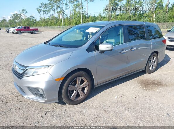 5FNRL6H7XKB027505 2019 HONDA ODYSSEY Silver Передня ліва чверть