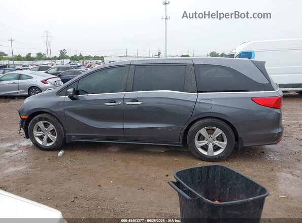 5FNRL6H7XKB092662 2019 HONDA ODYSSEY Gray 