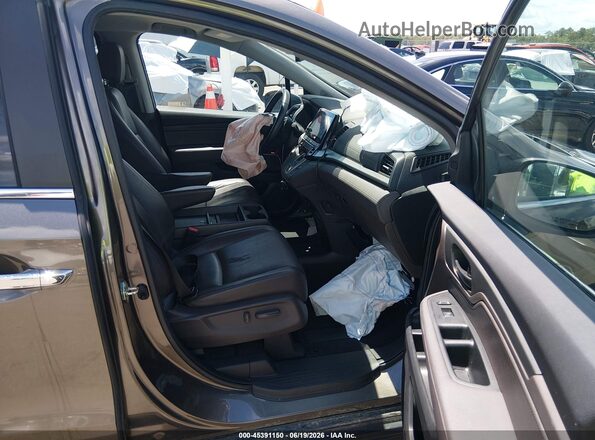 5FNRL6H7XKB128401 2019 HONDA ODYSSEY Gray Front interior view