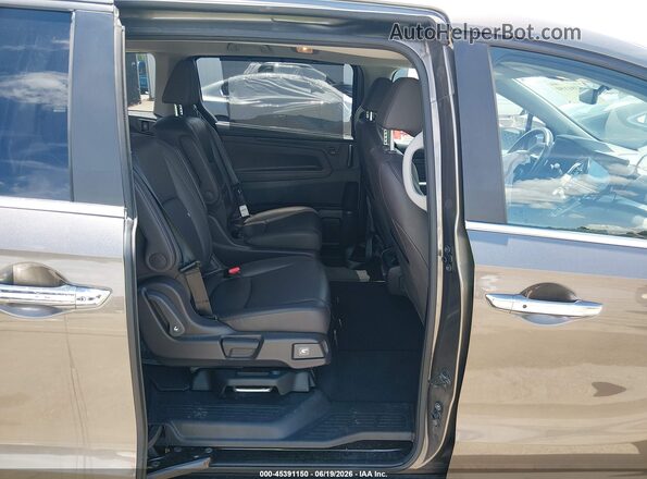 5FNRL6H7XKB128401 2019 HONDA ODYSSEY Gray VIN sticker view