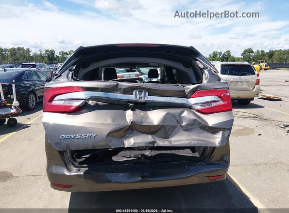 5FNRL6H7XKB128401 2019 HONDA ODYSSEY Gray Front view