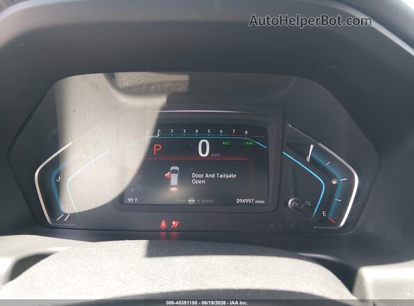 5FNRL6H7XKB128401 2019 HONDA ODYSSEY Gray Rear seats view