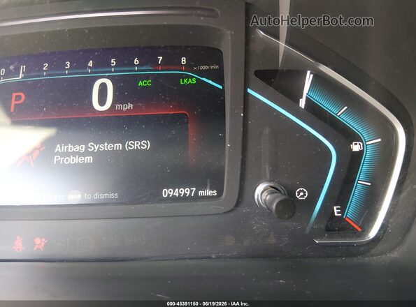 5FNRL6H7XKB128401 2019 HONDA ODYSSEY Gray 