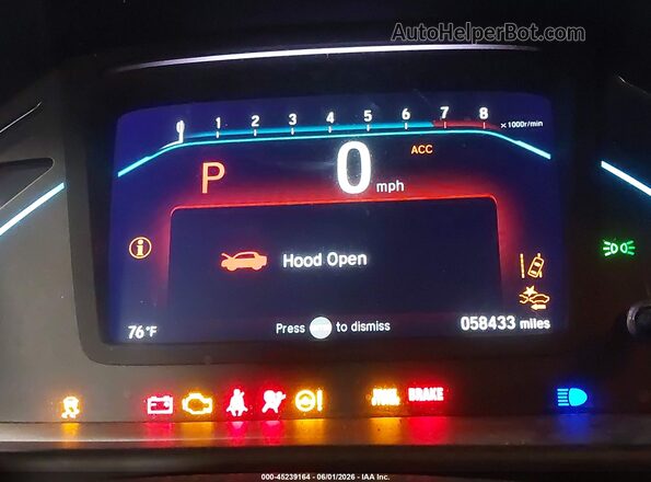 5FNRL6H7XLB055886 2020 HONDA ODYSSEY White 