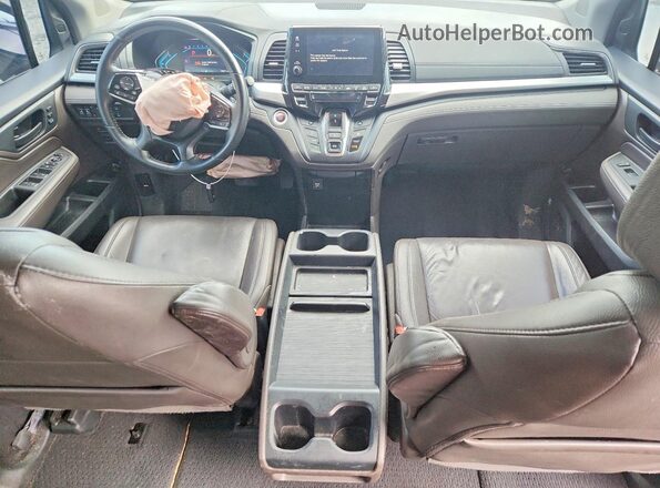 5FNRL6H7XLB056827 2020 HONDA ODYSSEY White Dashboard view