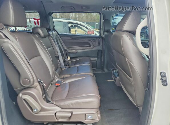 5FNRL6H7XLB056827 2020 HONDA ODYSSEY White Rear interior view
