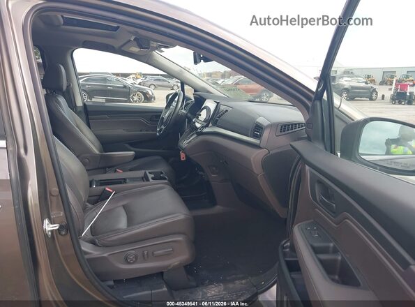 5FNRL6H7XMB033470 2021 HONDA ODYSSEY Gray Front interior view