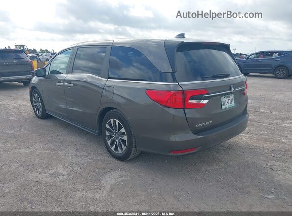 5FNRL6H7XMB033470 2021 HONDA ODYSSEY Gray Rear left