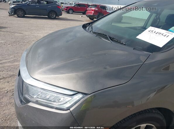 5FNRL6H7XMB033470 2021 HONDA ODYSSEY Gray Front view