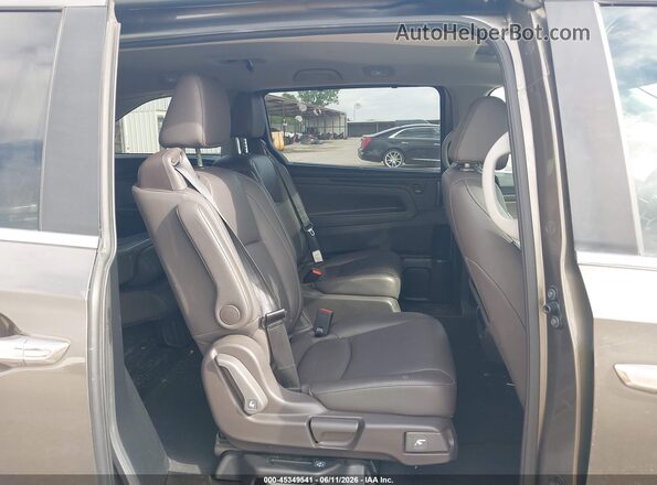 5FNRL6H7XMB033470 2021 HONDA ODYSSEY Gray VIN sticker view