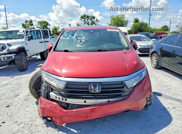 5FNRL6H7XNB034359 2022 HONDA ODYSSEY Красный 