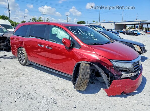 5FNRL6H7XNB034359 2022 HONDA ODYSSEY Красный 