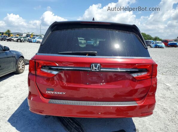5FNRL6H7XNB034359 2022 HONDA ODYSSEY Красный 