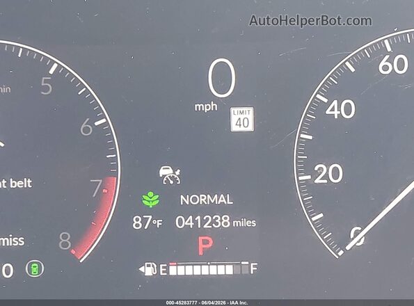 5FNRL6H7XSB054400 2025 HONDA ODYSSEY Белый 