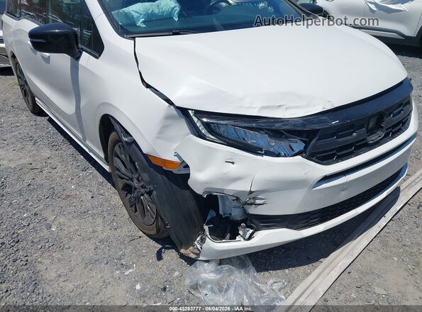 5FNRL6H7XSB054400 2025 HONDA ODYSSEY Белый Вид спереди
