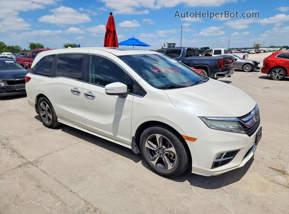 5FNRL6H80JB035989 2018 HONDA ODYSSEY White Front right