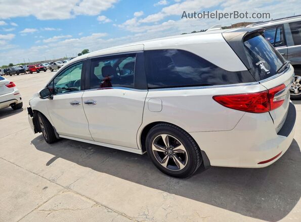 5FNRL6H80JB035989 2018 HONDA ODYSSEY White Rear left
