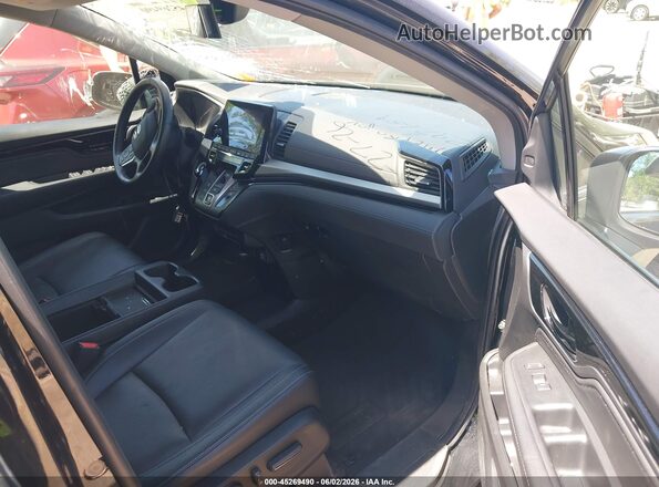 5FNRL6H80NB024755 2022 HONDA ODYSSEY Black 