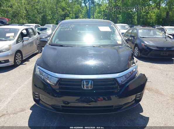 5FNRL6H80NB024755 2022 HONDA ODYSSEY Black 