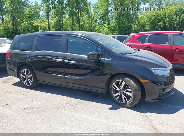 5FNRL6H80NB024755 2022 HONDA ODYSSEY Black 