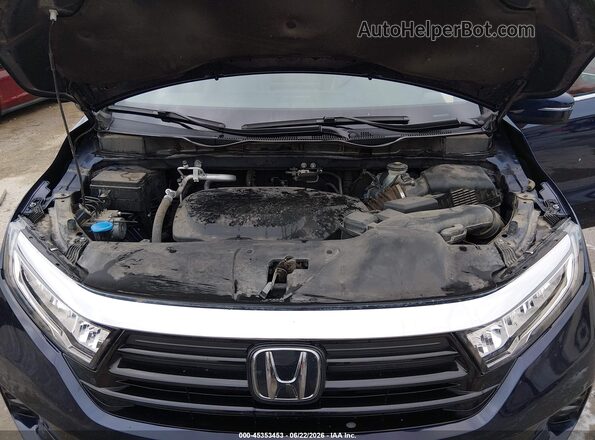 5FNRL6H80PB049254 2023 HONDA ODYSSEY Blue Հետևի տեսք