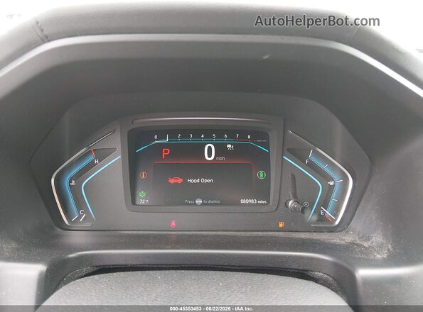5FNRL6H80PB049254 2023 HONDA ODYSSEY Blue Հետևի նստատեղերի տեսք