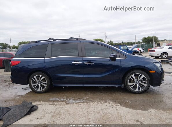 5FNRL6H80PB049254 2023 HONDA ODYSSEY Blue Սալոնի հետևի տեսք