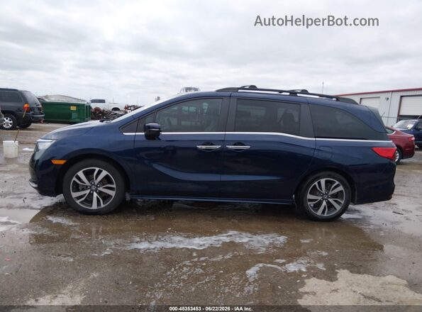 5FNRL6H80PB049254 2023 HONDA ODYSSEY Blue Սալոնի 360 աստիճան տեսք