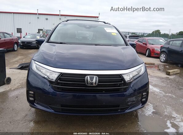 5FNRL6H80PB049254 2023 HONDA ODYSSEY Blue Սարքավորումների վահանակի տեսք