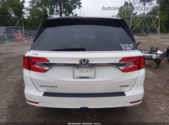 5FNRL6H81JB001012 2018 HONDA ODYSSEY White 