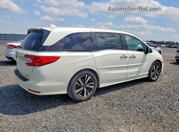 5FNRL6H81JB500537 2018 HONDA ODYSSEY Белый Задняя правая четверть
