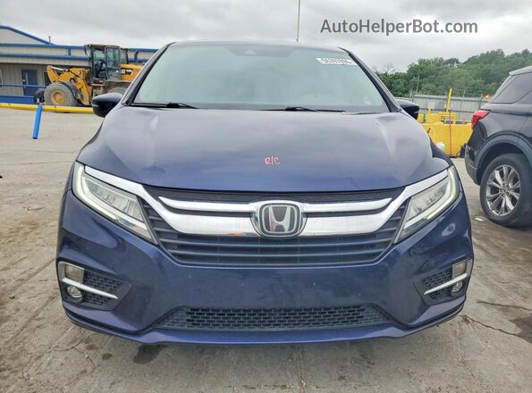 5FNRL6H81KB118395 2019 HONDA ODYSSEY Blue 