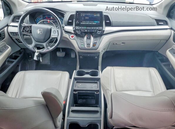 5FNRL6H81KB118395 2019 HONDA ODYSSEY Blue 