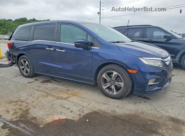5FNRL6H81KB118395 2019 HONDA ODYSSEY Blue 