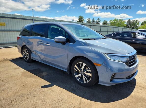 5FNRL6H81RB058550 2024 HONDA ODYSSEY Серый Передняя правая четверть
