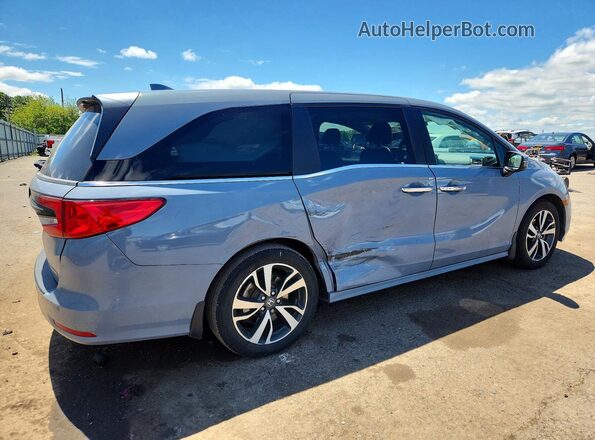 5FNRL6H81RB058550 2024 HONDA ODYSSEY Серый Задняя правая четверть