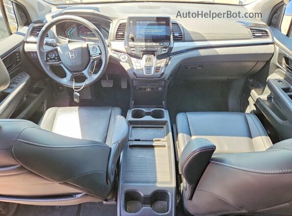 5FNRL6H81RB058550 2024 HONDA ODYSSEY Серый Вид панели приборов