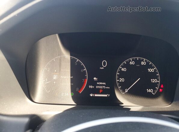 5FNRL6H81SB072289 2025 HONDA ODYSSEY Blue Widok zestawu wskaźników