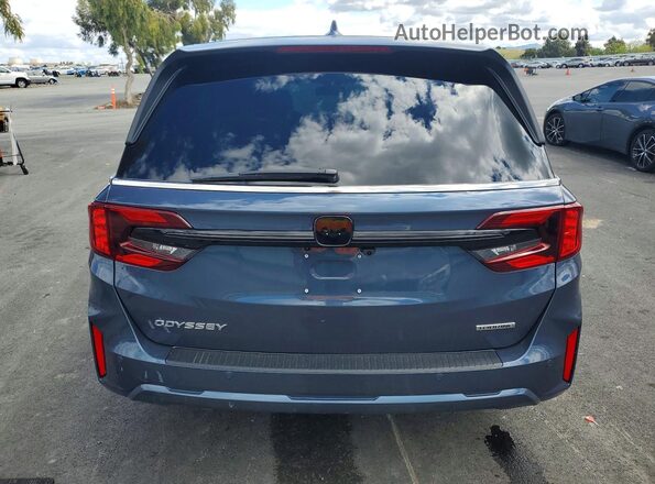 5FNRL6H81TB033817 2026 HONDA ODYSSEY Blue Widok z tyłu