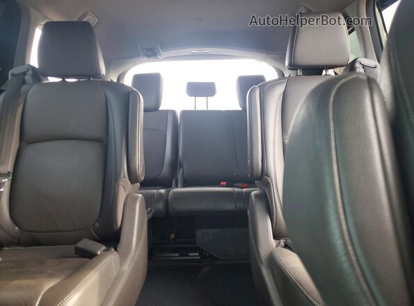 5FNRL6H82JB043656 2018 HONDA ODYSSEY Черный Вид задних сидений