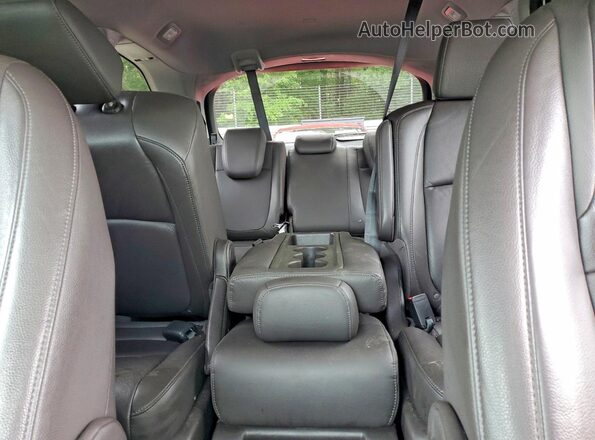 5FNRL6H82KB091482 2019 HONDA ODYSSEY White Rear seats view