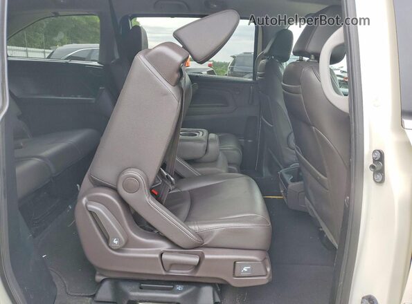 5FNRL6H82KB091482 2019 HONDA ODYSSEY White Rear interior view