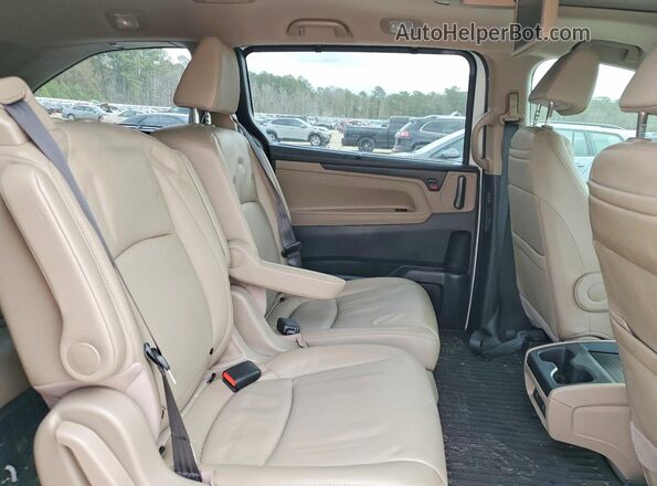 5FNRL6H82LB024267 2020 HONDA ODYSSEY Белый Вид задней части салона