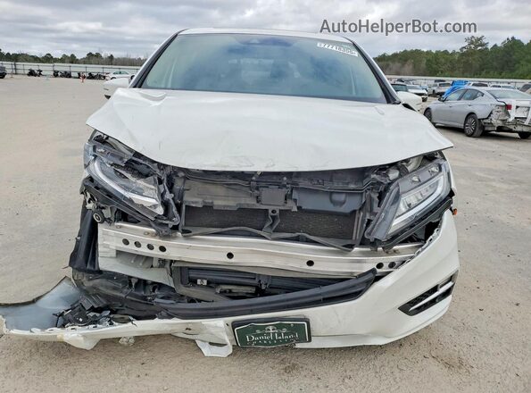 5FNRL6H82LB024267 2020 HONDA ODYSSEY Белый Вид спереди