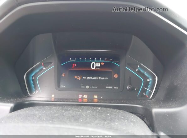 5FNRL6H82MB003419 2021 HONDA ODYSSEY Burgundy Vista de los asientos traseros